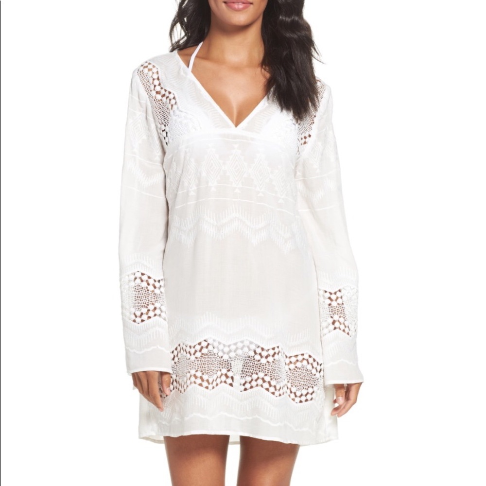LA BLANCA tunic cover up